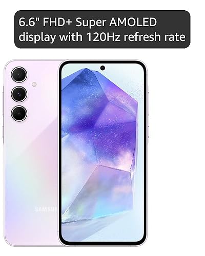 Amazon.com: Samsung Galaxy A55 5G A556E 128GB Dual-SIM GSM