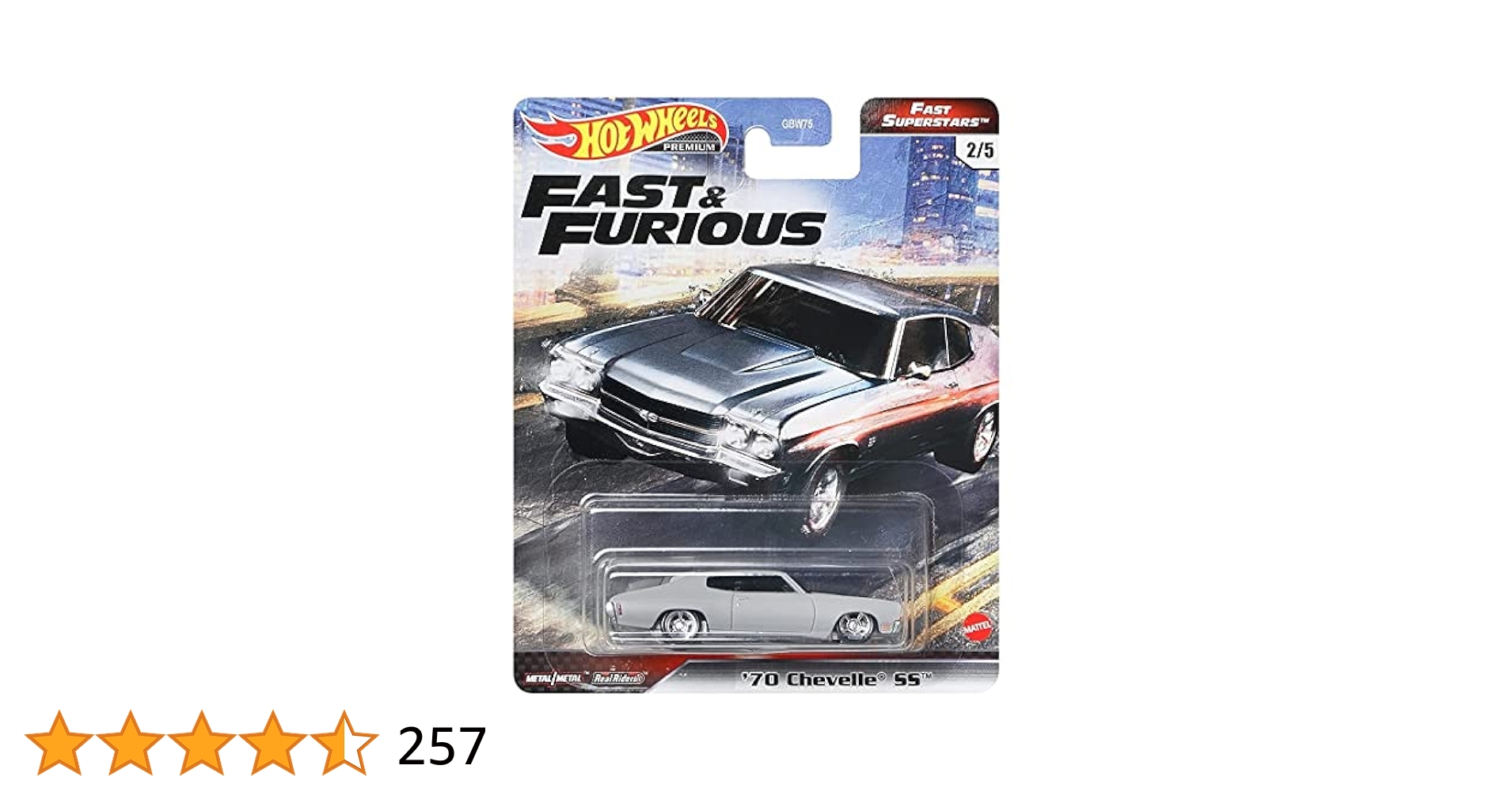 【未開封・超レア】Hot Wheels 1:18 '70 シェベル MATTEL '70 シェベル SS ワゴン (FAST WAGONS カーカルチャー