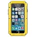 LIGHTDESIRE Water Resistant Shockproof Aluminum Military Bumper Shell Case for iPhone 7 / iPhone 8 - Yellow