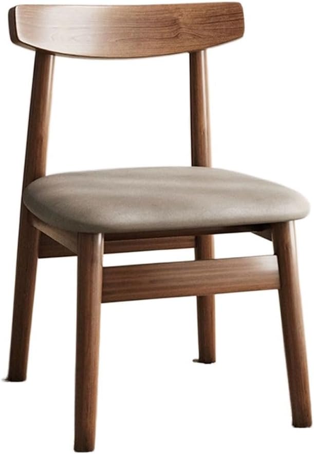 Wood Dining Chairs Hotel Lounge Stool Living Room Kitchen Home Furniture