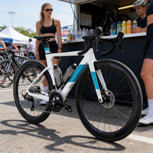 Botella de agua para bicicleta de 600 ml con portabotellín anticaídas para rutas 3