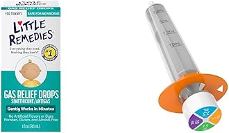 Little Remedies Gas Relief Drops & Ezy Dose Kids Oral Syringe Bundle | 1 oz. & 10 mL