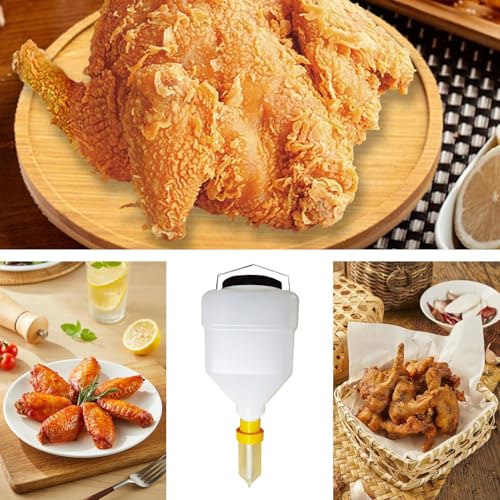 Contenedor de salsas de 5.5 L reutilizable para evitar derrames de jarabe y aceite 6