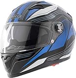 kratzfest, Rocc 322 Helm Schwarz/Blau M