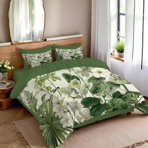 Housse de couette 140x200cm infroissable à fermeture Éclair anti-glisse - 3