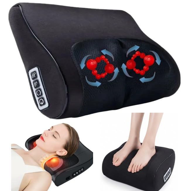 Body Design マッサージ機 黒 Amazon | 【ACアダプターだから充電いらず】全身BODYケア 首 肩 背中