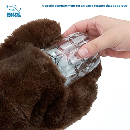 2-in-1 Stuffless Squeaky Dog Toys with Soft, Durable Fabric for Small Medium, and Large Pets by Best Pet Supplies - Image 3
