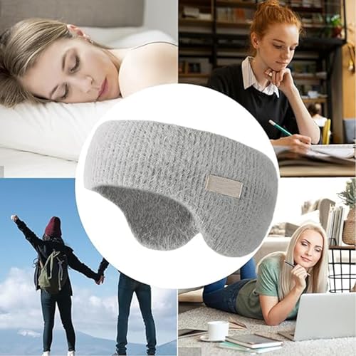 soundproof sleep earmuff headband noise reduction sleeping ear wrap winter warm earmuffs for men women
