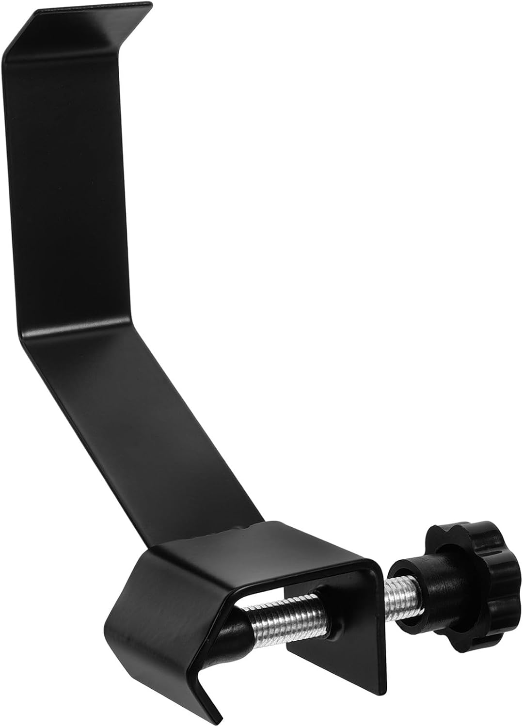 Adjustable Metal Headphone Stand Mount for Guitar Black