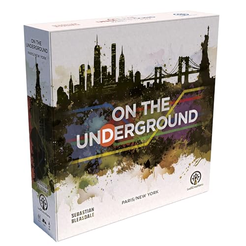 LudiCreations: On The Underground: Paris/New York - Train Route Building,