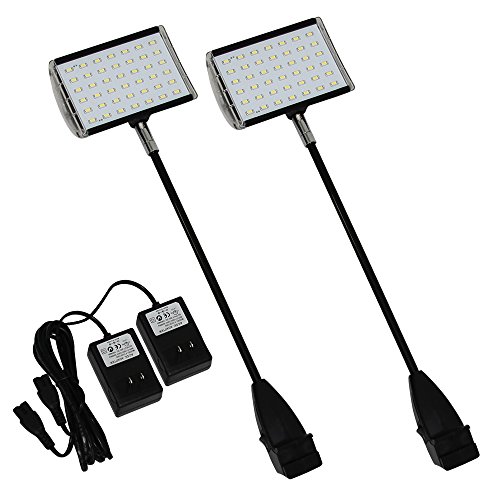 Vispronet 21w 42 LED Spot Lights with Adapters for Trade Show Displays