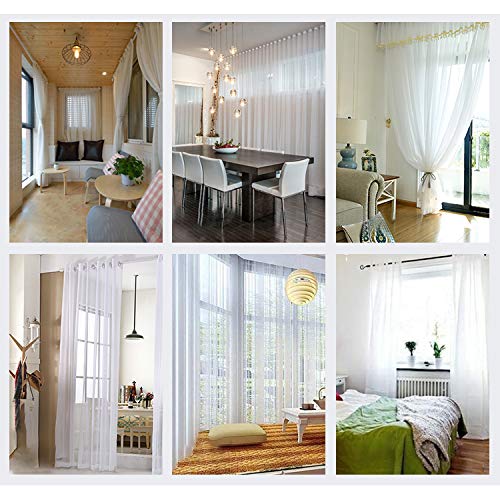 Shatex Mosquito Netting 120"x 66" Insect Pest Barrier Netting for Outdoor/Bed/Wedding, White
