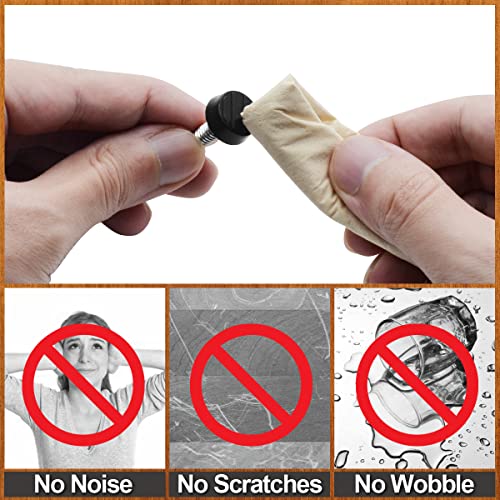 Jamiikury 5/16” - 18 Unc Leveling Feet, 16 Pcs Adjustable Leg Levelers, Screw In Furniture Levelers With T-Nuts For Cabinet Cupboard Couch Desk Sofa Shelf Legs #TOP3