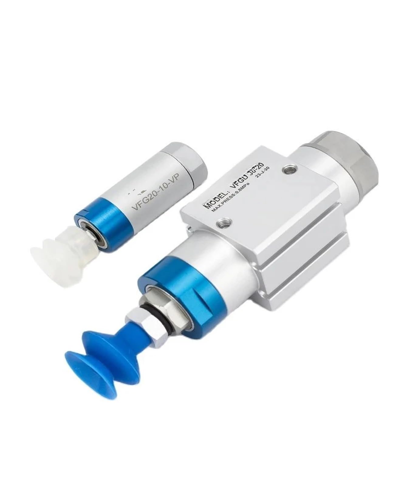 Pneumatikzylinder VFG20-10-VP for Greifer mit einfachwirkendem Vakuum-Saugnapf 20-20/30-20(VFG20-10-VP)