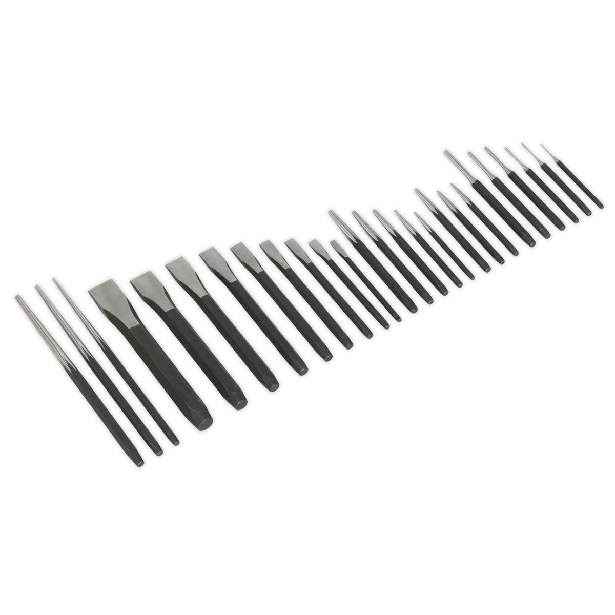 Sealey AK9298 26PC Punch & Chisel Set