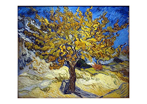 Affiche Van Gogh The Mulberry Tree XL impression mate contre les reflets lumineux