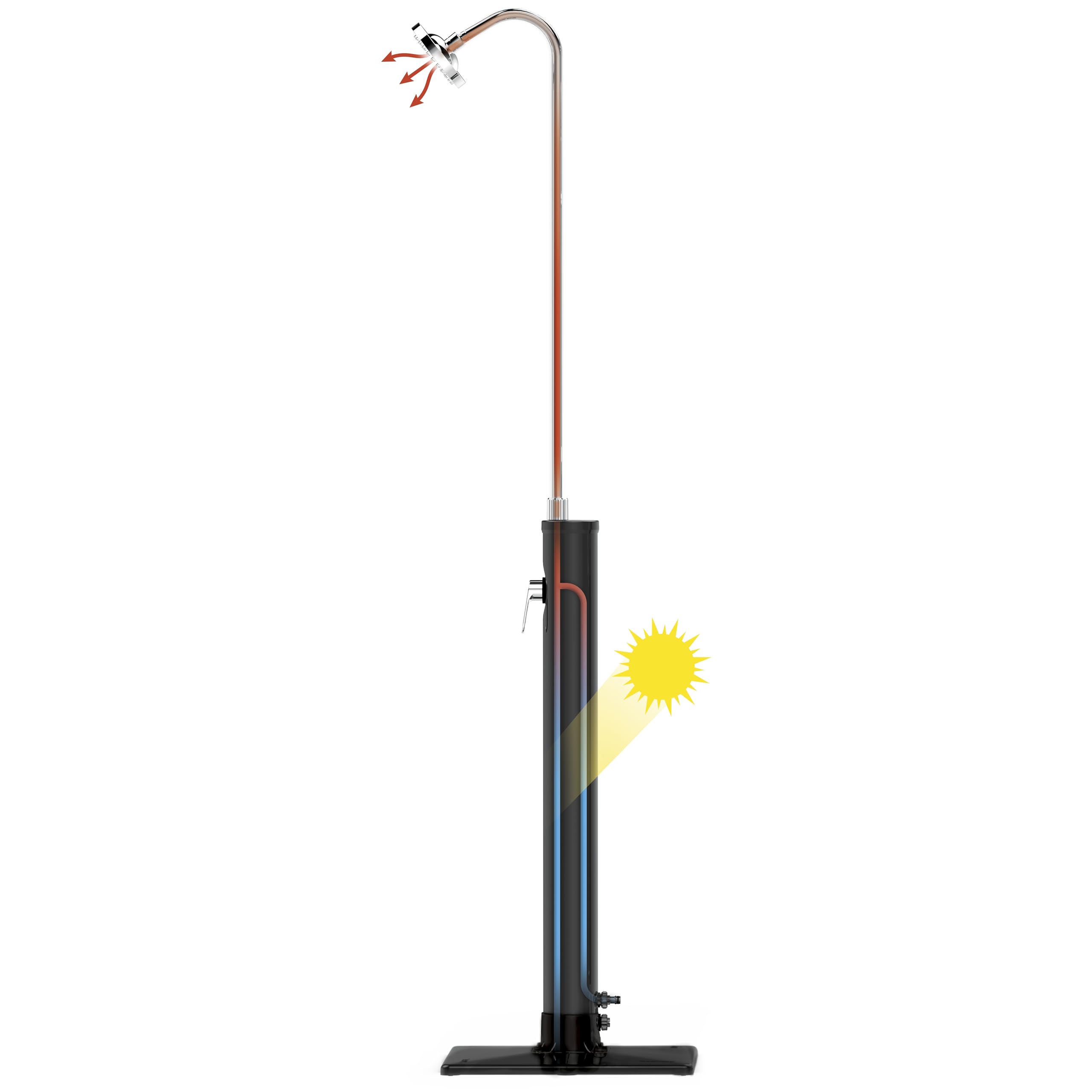 Bestway | SolarFlow, Outdoor Shower, 8 L /