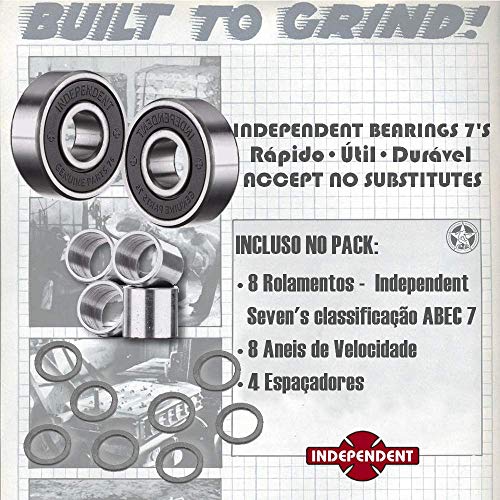 Rolamento Independent Truck.co Genuine Bearings Abec 7