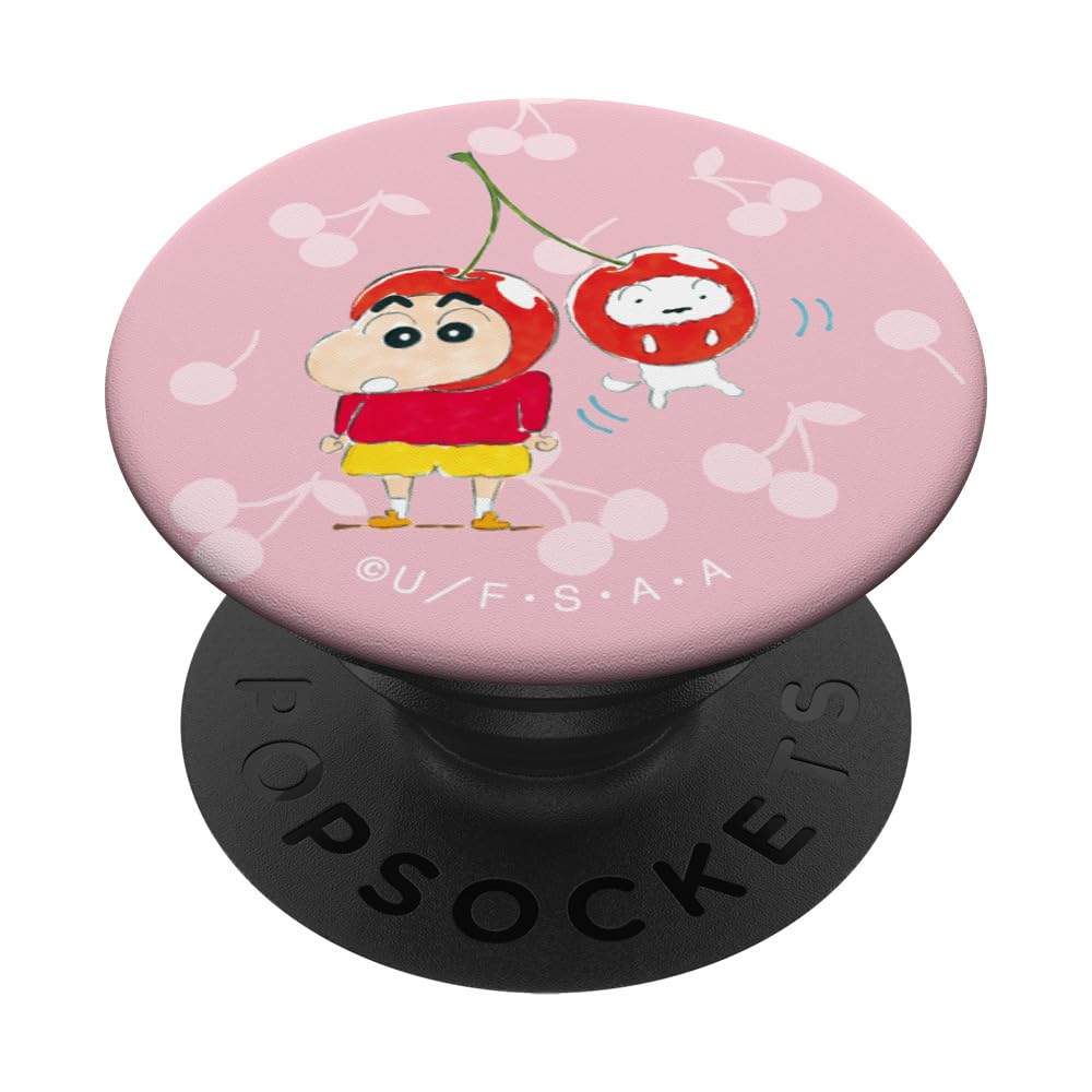 Crayon Shin-chan Cherry Shin-chan One Point PopSockets Adhesive PopGrip
