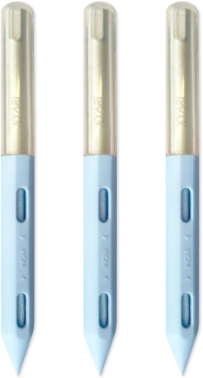 KYARI Plant Water Meter, Soil Moisture Sensor for Indoor & Outdoor Plants, No Battery Required - Hydra Blue, Pack of 3