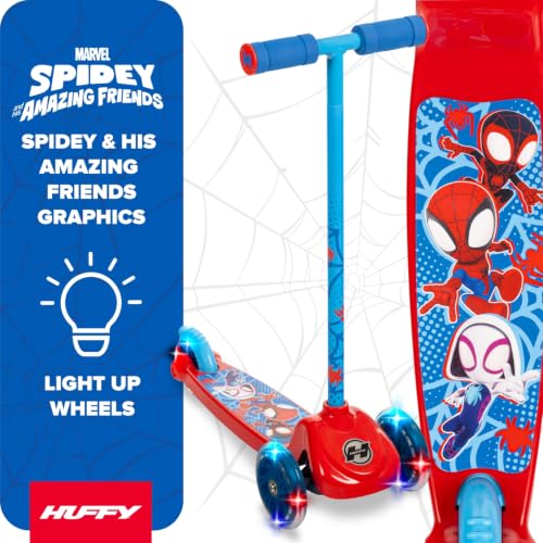 Huffy Marvel Spider-Man 3-Wheel Scooter