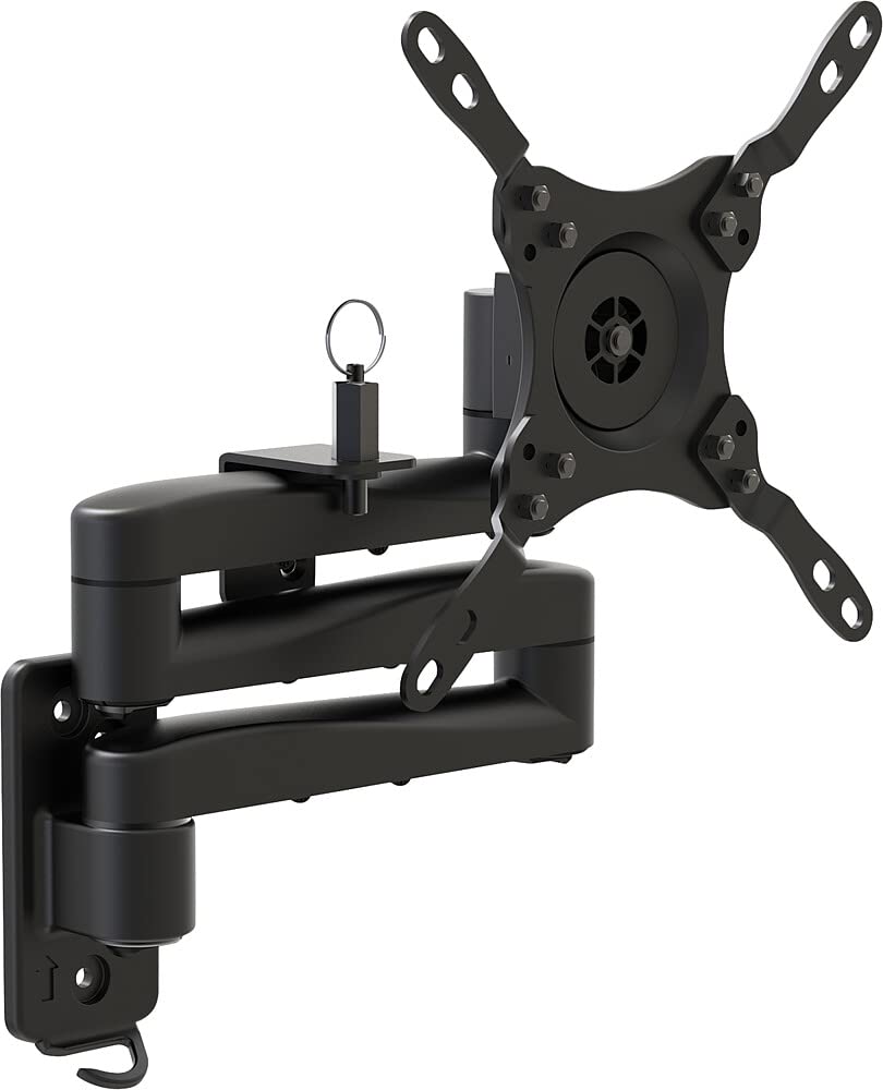 scaffale tv cantilever universale con due locker e tre supporti