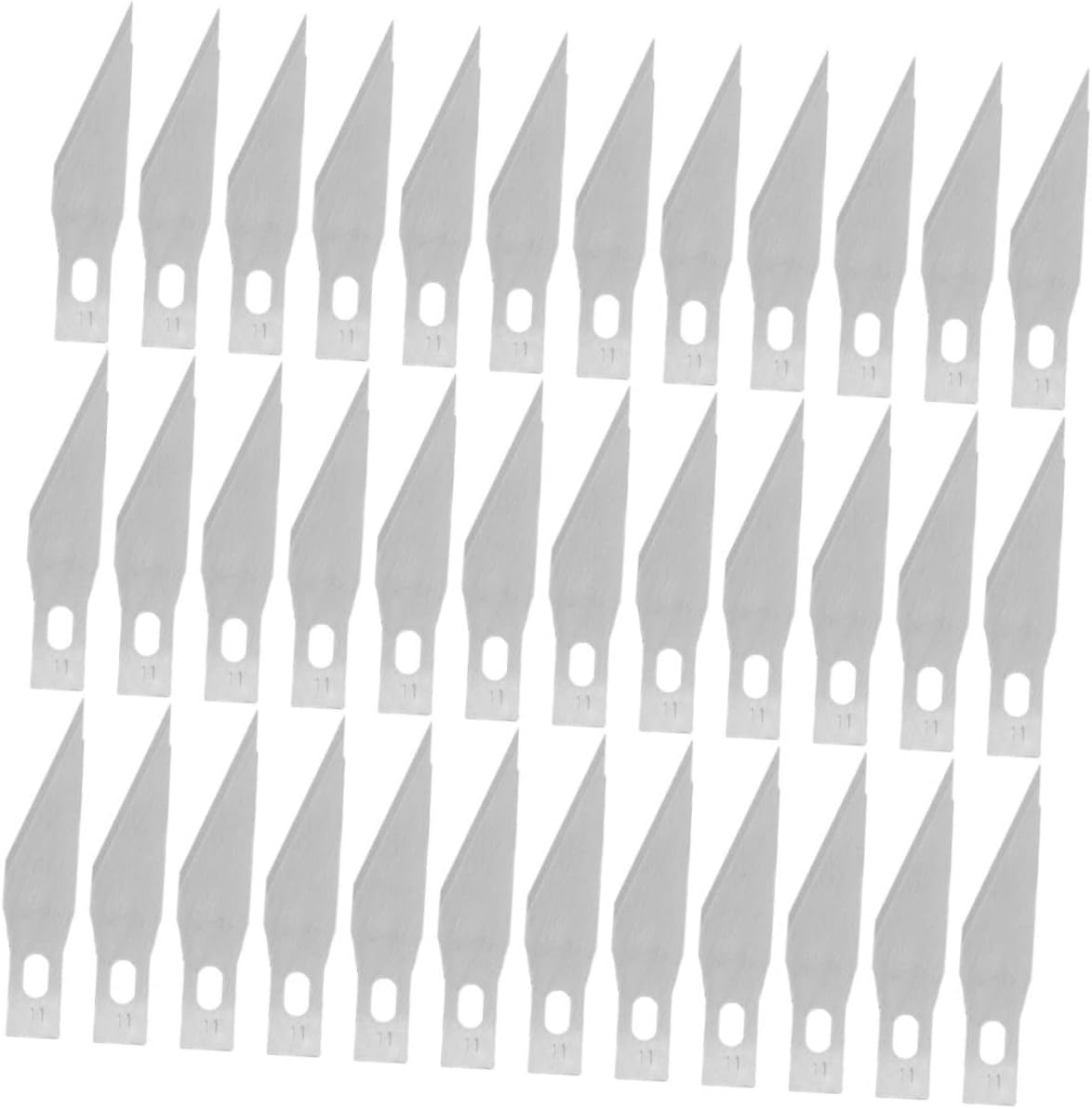 VOSAREA 1 box Engraving Carving Cutter Blades Steel DIY Craft Replacement Blades for Precision Trimming Durable Wear Resistant Cutting Tools