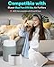 Leemone 511i Max Filter Replacement Compatible with BLUEAIR Blue Pure 511i Max Air Puri-fier, H13 True HEPA Filter and Activated Carbon Filtration System, Blue Pure F5MAX, 2 Pack