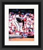 Jim Abbott autographed 8x10 Photo (California Angels) #1 Matted & Framed - Autographed MLB Photos