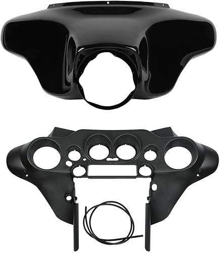 XFMT Motocicleta interior y exterior superior de murciélago cubierta de carenado para Harley Touring Street Glide Electra Glide Ultra Classic