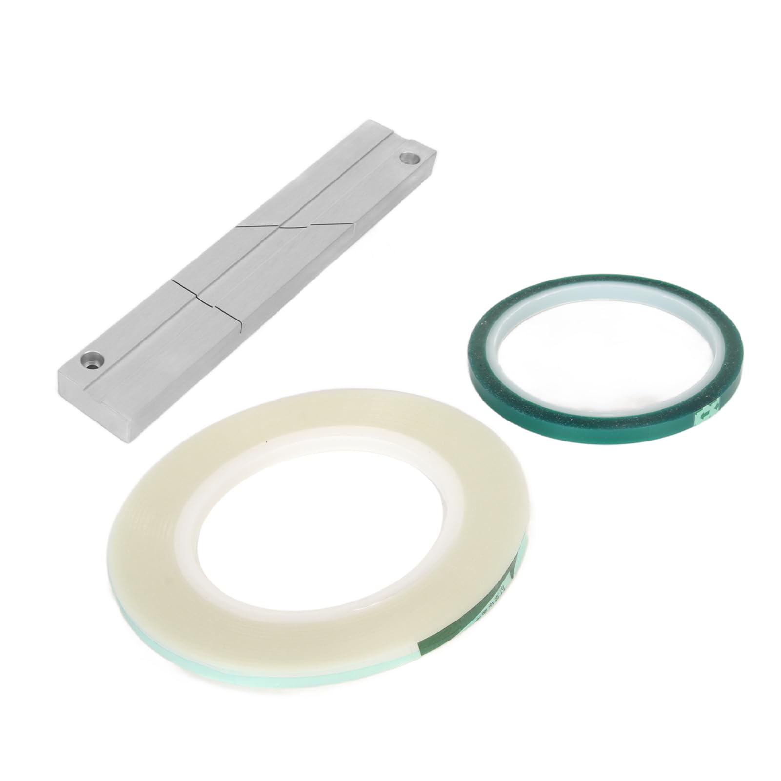 Bloc d’épissure pour ruban audio magnétique 1/4 pouce – Plaque d’épissure + outils de montage professionnels pour bobines ouvertes