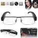 Produktbild Flylinktech 2015 Fashion Brille Neueste Zwei-Tasten HD 1920  1080 Spion Kamera Glasses 1080P DV DVR versteckte Kamera Eyewear DVR Video Recorder Camcorder Sport DVR