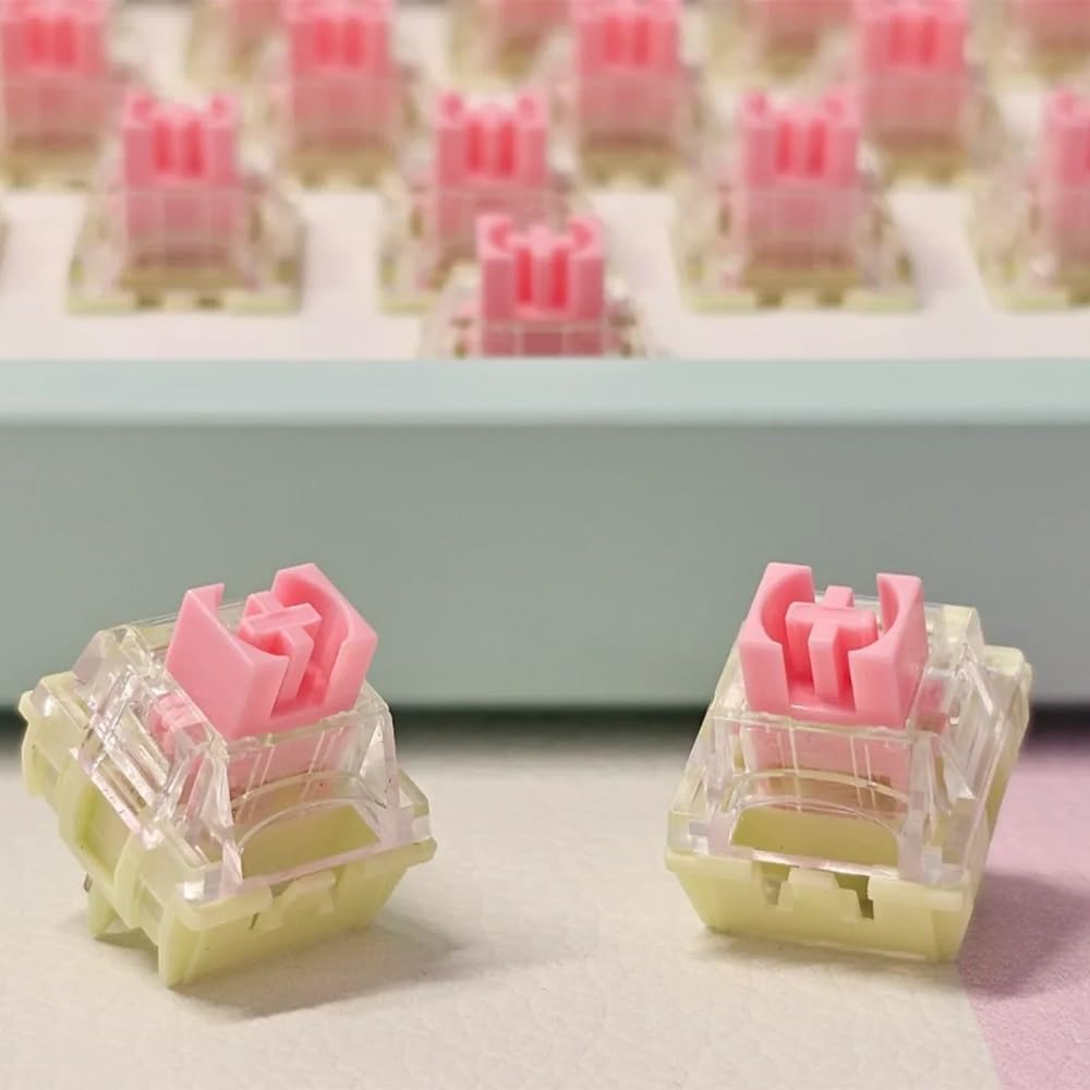 TTC Gold Pink V3 Linear Pre-Lubed Mechanical Switch(90PCS)