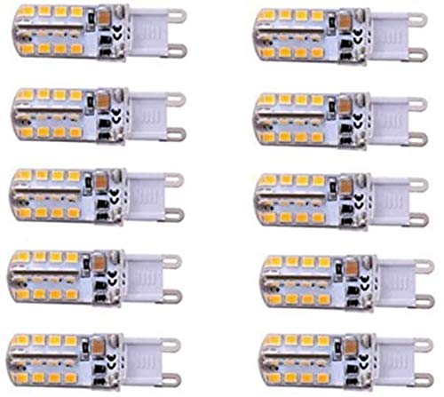 Ampoule LED G9 blanc froid anti-choc en silicone pour petit lustre