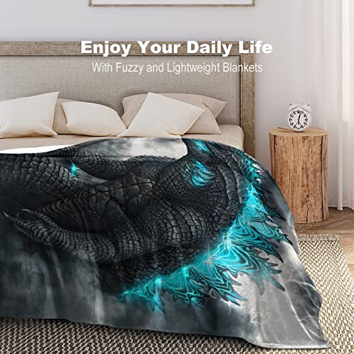Blanket 60"X50" Ultra Soft Flannel Fleece Throw Blankets Warm Plush Bedding For Couch Bed Gifts Boys Girls #TOP4