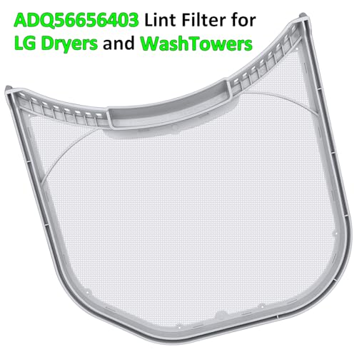 Uszily ADQ56656403 Lint Filter Replacement for LG Dryers and WashTowers, Ultra Durable Lint Screen Trap, Rim without Felt Seal, Filter Size 11.2 * 10.9 inch (28.4 * 27.6 cm) by Uszily - Image 9