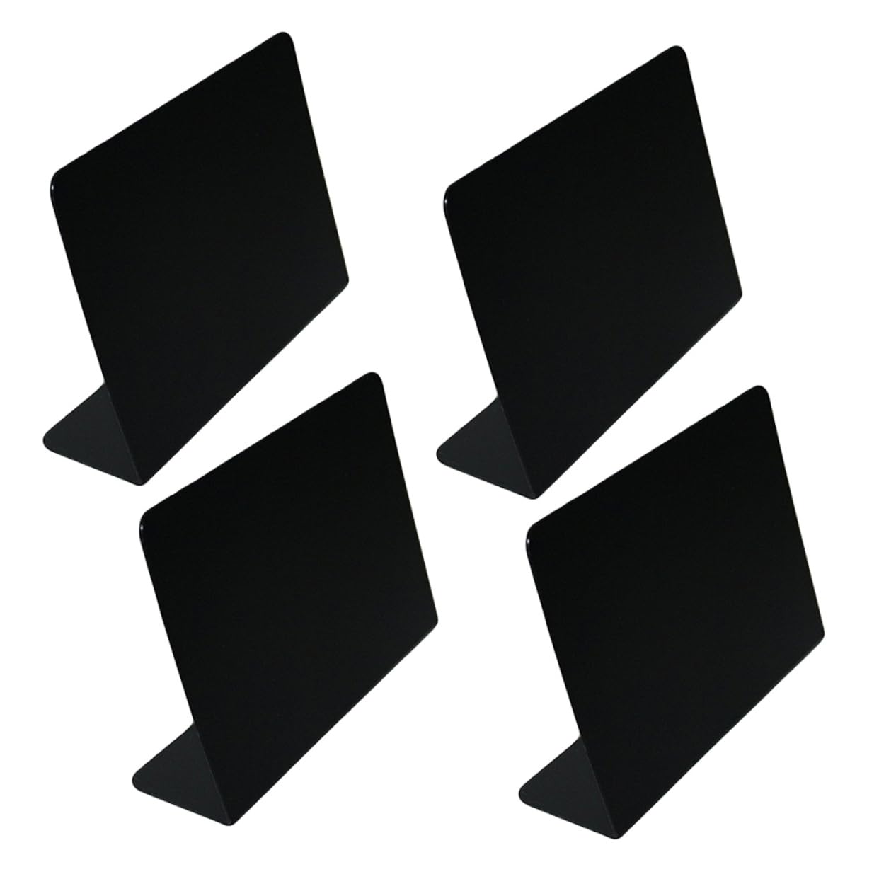 NUOBESTY 12stücke Acryl Tafel Desktop Kreidetafel Für Hochzeiten Und Partys Vielseitige Nachrichtentafeln Schwarz Für Beschriftungen Und Dekoration