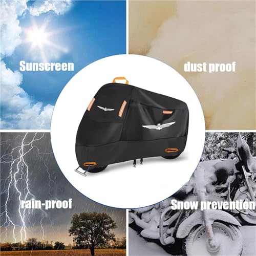 Housse de moto imperméable pour Goldwing 1800 et grands scooters - 2