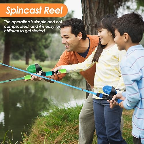 POPHEKO 1.5M子供用伸縮釣りセット