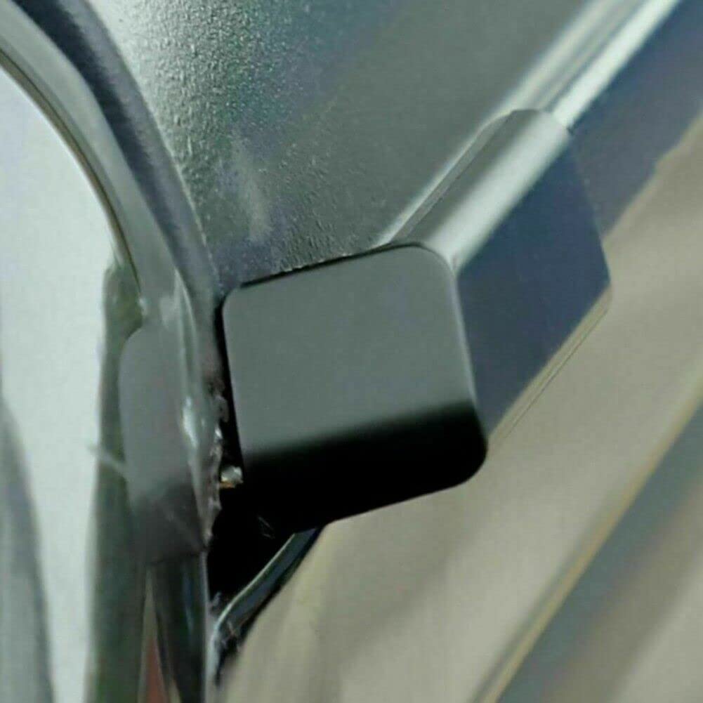 Rain Driverter Regenrinne Hardtop ABS Regenwasserabweiser für 2018-2021 Jeep Wrangler JL JLU & Gladiator JT, Außenzubehör
