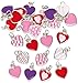 Produktbild Baker Ross Anhänger "Herzen" für Ketten und Armbänder - Charms - Bettelarmband für Kinder zum Basteln ideal zum Valentinstag und Muttertag (24 Stück)