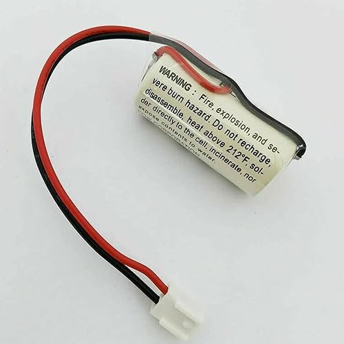 Miniatura 6 de XIAOXX Paquete de 5 baterías de litio no recargables de 3V CR17335SE 1800mAh para FDK CR17335SE 3V Epson Robot Controller RC Series Batería