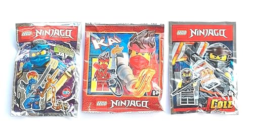 Lego Ninjago Movie 2017 - Set limitierte Figuren Jay + Cole + Kai Lego Ninjago Movie 2017 - Set limitierte Figuren Jay + Cole + Kai
