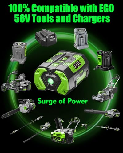 Image of 56V 7.5Ah Replacement Battery for EGO Battery 7.5Ah Compatible with EGO 56 Volt Power Tools 2-Pack