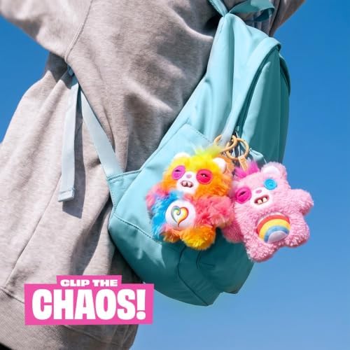 Fuggler Care Bears Blind Bag Figure Charm Mystery Bundle - Pack for Teens - 3