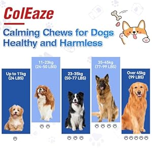 Dog Calming Chews, Dog Calming Treat, Natural Ingredients Calming Aid for Dogs, Perfect for Reducing Anxiety Caused by Separation, Barking,Vet Visits, Thunderstorms120 Count Lamb Flavor
