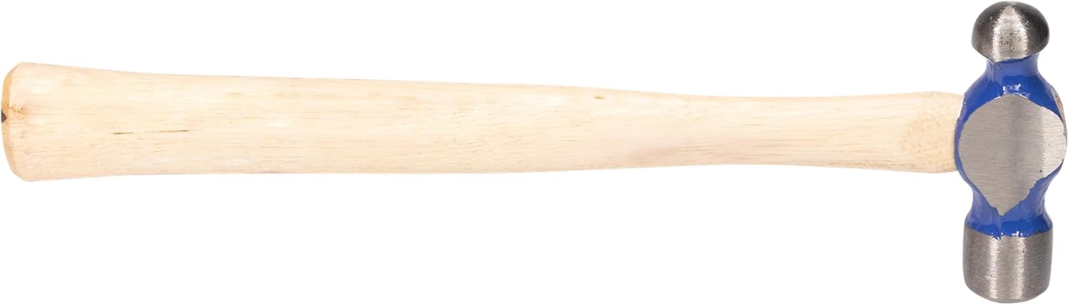 VAUGHAN Ball Pein Hammer, 8 oz, Hickory handle, American high carbon steel, TC308, VN15330