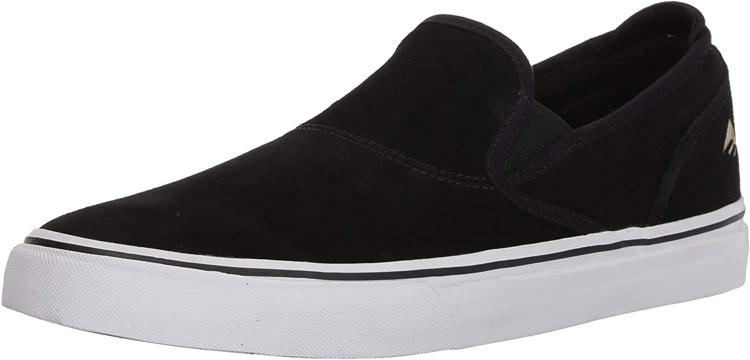 Men's Wino G6 Slip-on Skate Shoe, 6uk, Brown Suede Brown Gum, 38.5 EU