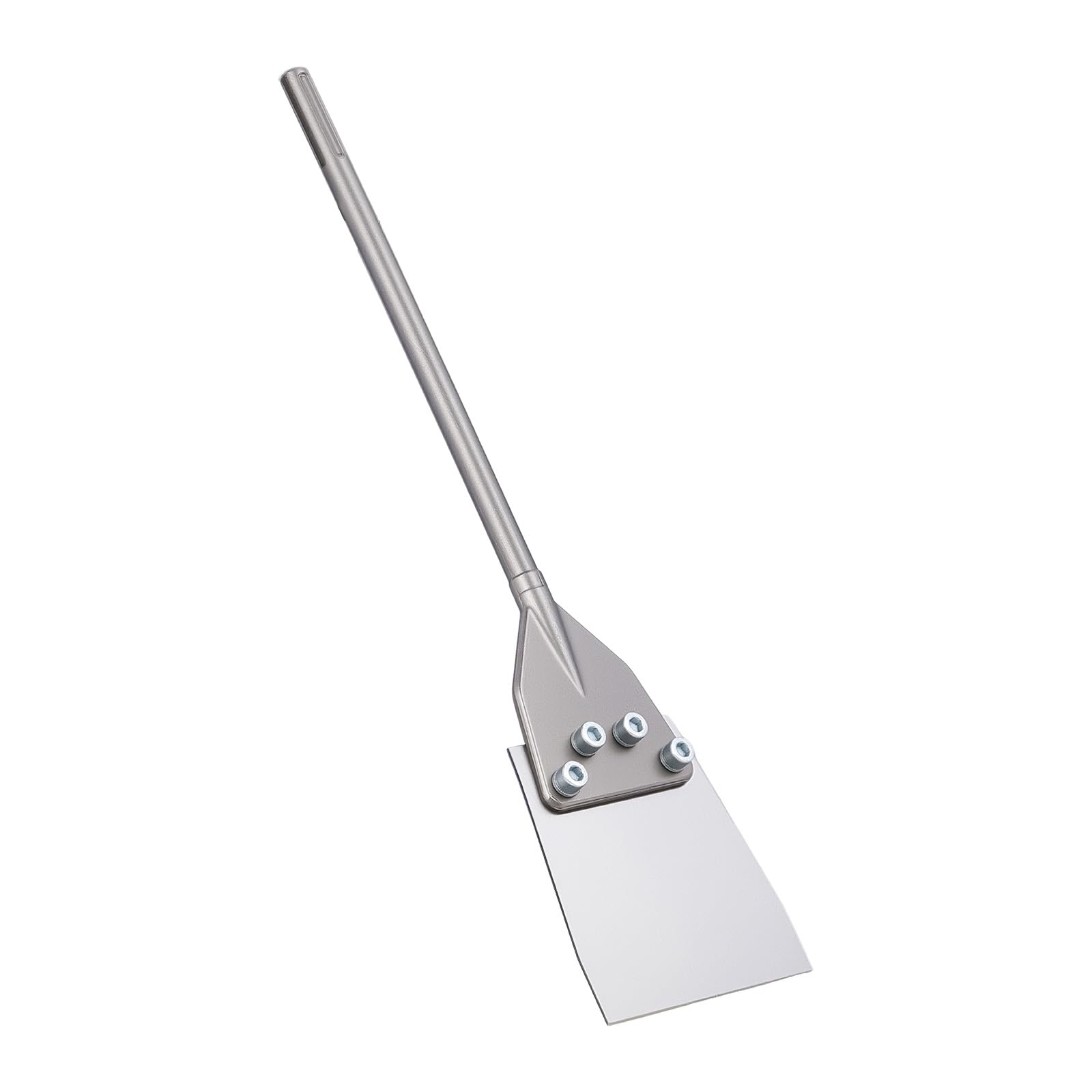 VEVOR Skrobak podłogowy SDS Max, dłuto płaskie 600 x 150 mm, akcesoria kompatybilne z młotem udarowym, dłutem szpatułkowym ze stali stopowej 40Cr hartowanej, do usuwania płytek, zaprawy i wykładzin