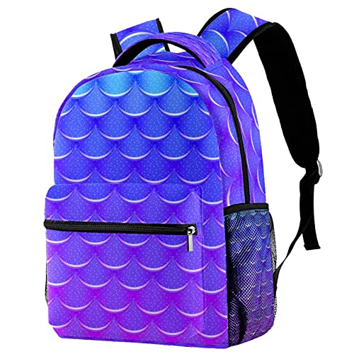 Sac à dos de voyage sirène pour filles garçons école et loisirs